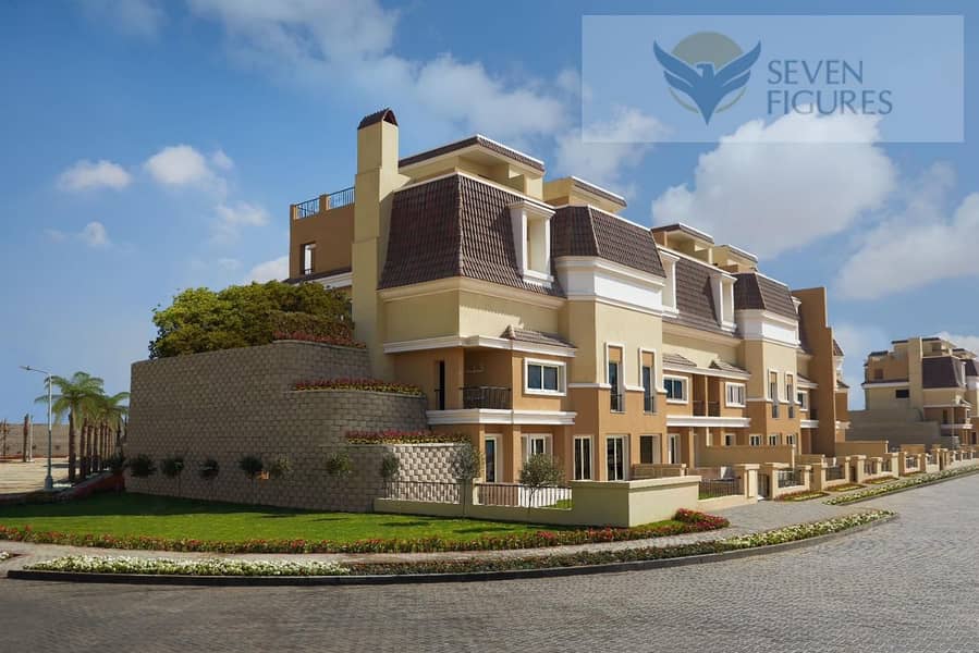 S Villa for sale at The Butterfly , Mostakbal City by Madinet Masr,with 42% cash discount  Neighbors Madinaty ,Aliva Mountain View,Bloomfields tatweer 4