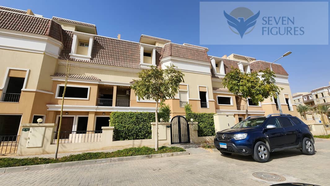 فيلا S Villa  في كمبوند The Butterfly Mostakbal City من شركة مدينة مصر سور بسور مع مدينتي و اليفا ماونتن فيو مدينة المستقبل و بلوم فيلدز تطوىر مصر 1