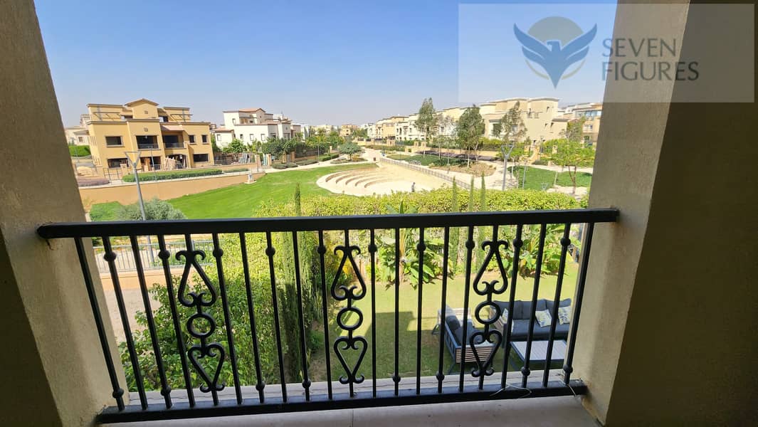 Twinhouse 4 bedrooms for sale in Mivida Emaar fully finished & Fully furnished with central Ac's over looking landscape Prime location 27