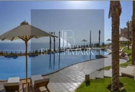 Chalet for sale, 100 square meters, ground floor with a garden in Telal Roya Village, Ain Sokhna, double view, installments over 8 years next to Porto