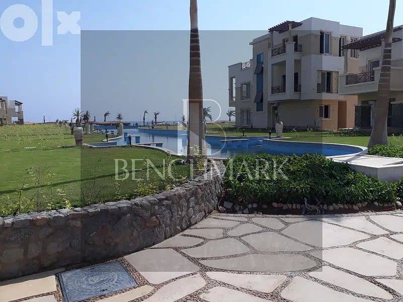 Sea chalet for sale 80 m finished in Blue Blue next to Mountain View and Porto Sokhna sea view installments over 9 years 40% cash discount 19