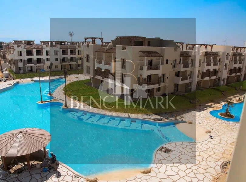 Sea chalet for sale 3Bdr with garden finished in Blue Blue next to Mountain View and Porto Sokhna sea view installments over 9 years 40% cash discount 12