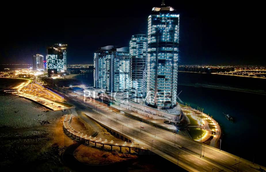 Apartment 350 m for sale a fully finished on the 28th floor in New Alamein Towers North Coast immediate delivery view sea and lagoon in installments 21