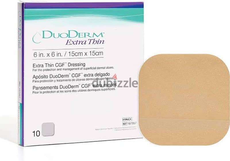 DUODERM CGF and hydrocolloid dressing لقرح الفراش 2