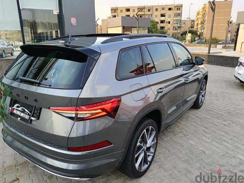 سكودا كودياك رخصت فقط 2024 Skoda Kodiak (Sport Line) 4