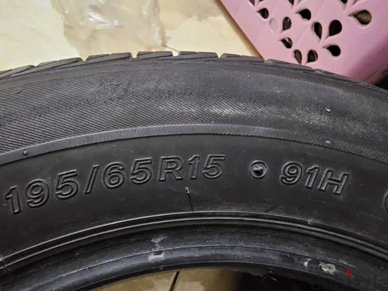 طقم كاوتش مقاس 195/65 R15 0