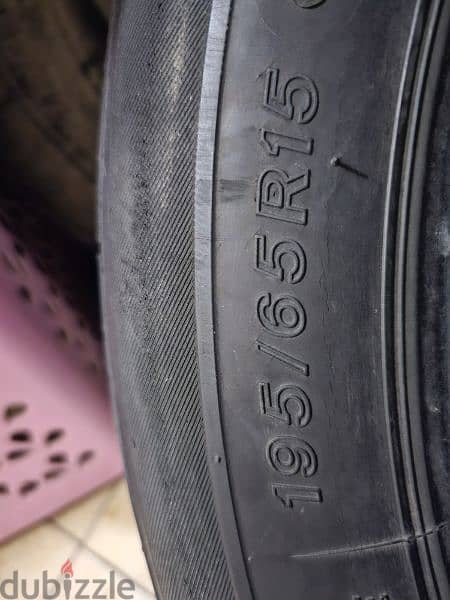 طقم كاوتش مقاس 195/65 R15 3