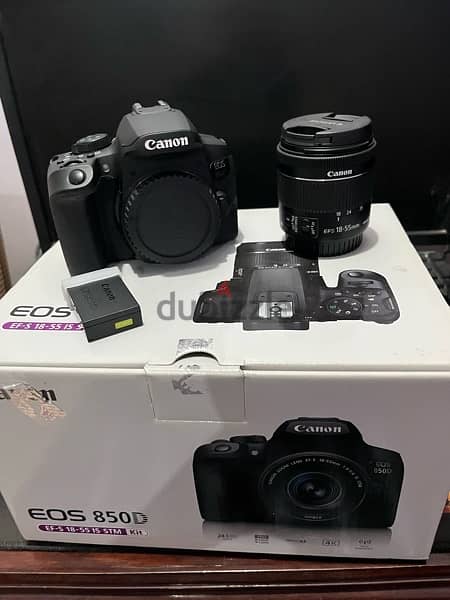 كاميرا canon 850d كسر الزيرو 0