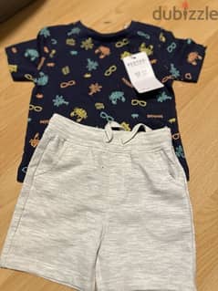 short and t-shirt  brand redtag & juniors