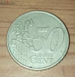 50 euro cent 1999  Belgium 0