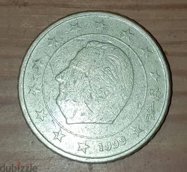 50 euro cent 1999  Belgium 1