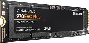 Samsung Evo 970 plus 500 gb مستعمل استعمال خفيف 0