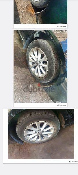 ٤ فرد كاوتش بردجيستون مقاس 195/65R 15 91H 1