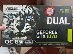 كارت شاشة asus 1070 8g 0