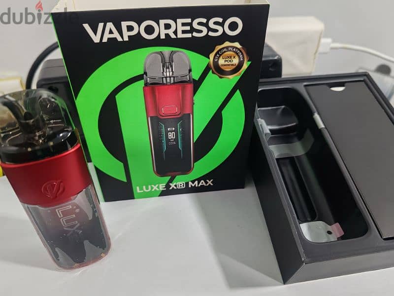 Vaporesso Luxe XR Max مع ٢ ليكويد بريميوم و ٢ مصري 11