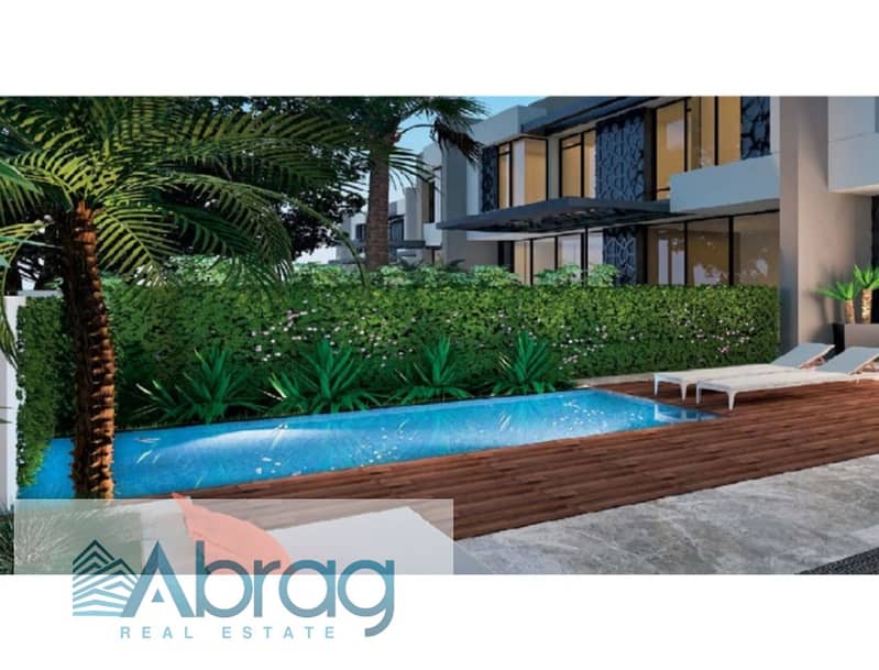 For Sale A Fully Finished Apartment with Garden in Badya Compound - Palm Hills 2