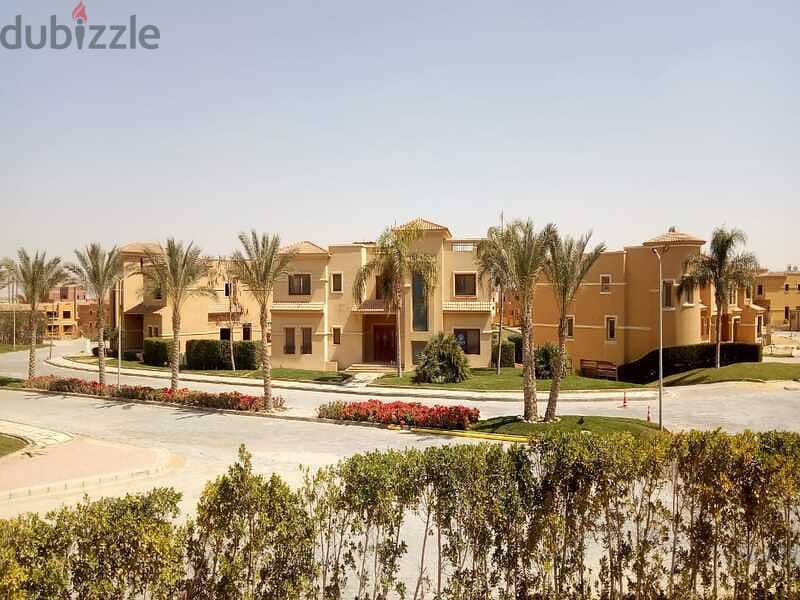 توين هاوس 550م ع لاند سكيب القطاميه جاردنز Twin House Katameya Gardens 4