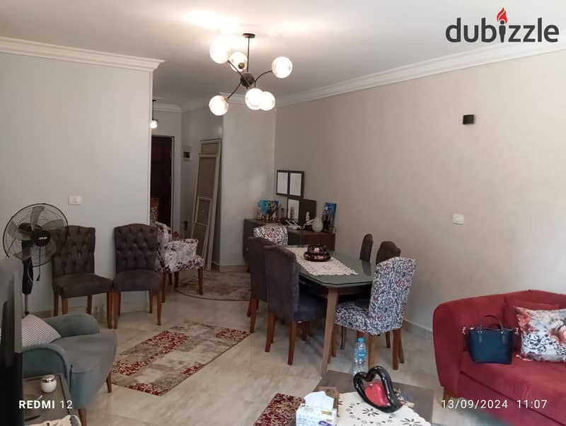 Furnished apartment for rent in Dar Misr Al-Qronfol in the First Settlement 2