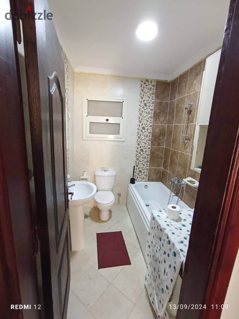 Furnished apartment for rent in Dar Misr Al-Qronfol in the First Settlement 21