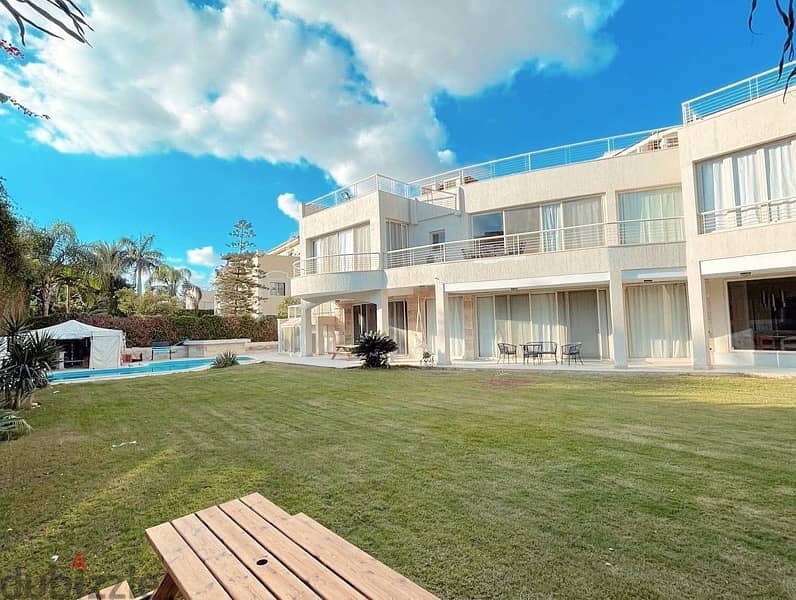 فيلا مفروشة للايجار 6 غرف كمباوند فى الشيخ زايد Villa for rent 0