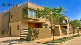 Twin House VIP for sale at the lowest price and the best facilities in the heart of New Cairo in Palm Hills Compound