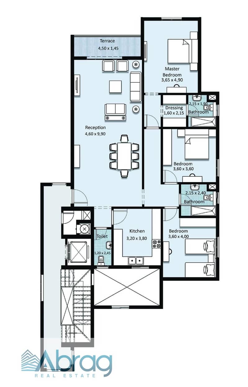 Apartment 178 m for sale with finishing in Fifth Square Compound - Al Marasem - Fifth Settlement, New Cairo 12