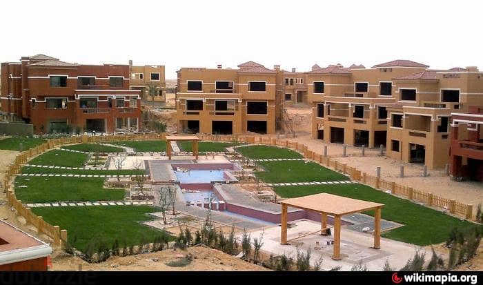 توين هاوس 550م ع لاند سكيب القطاميه جاردنز Twin House Katameya Gardens 15