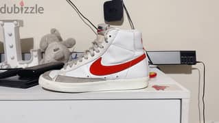 Red nike blazer original shoes size 41 0