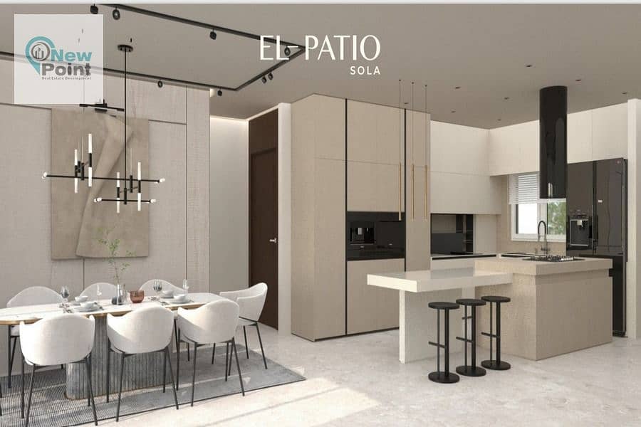 Best offer price With La Vista | The best location in El Shorouk Own a 3-bedroom apartment in El Patio Sola Compound 1