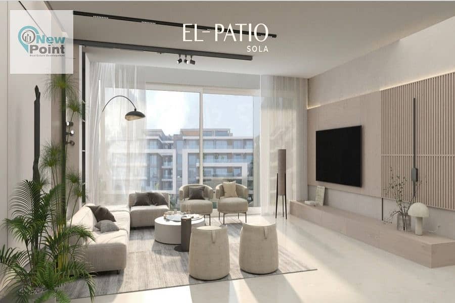 Best offer price With La Vista | The best location in El Shorouk Own a 3-bedroom apartment in El Patio Sola Compound 3