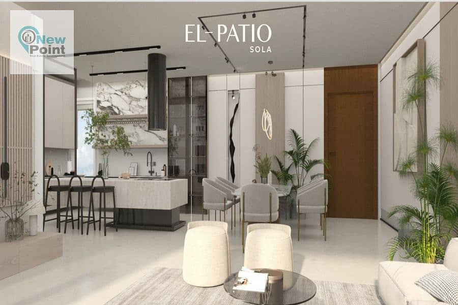 Best offer price With La Vista | The best location in El Shorouk Own a 3-bedroom apartment in El Patio Sola Compound 5