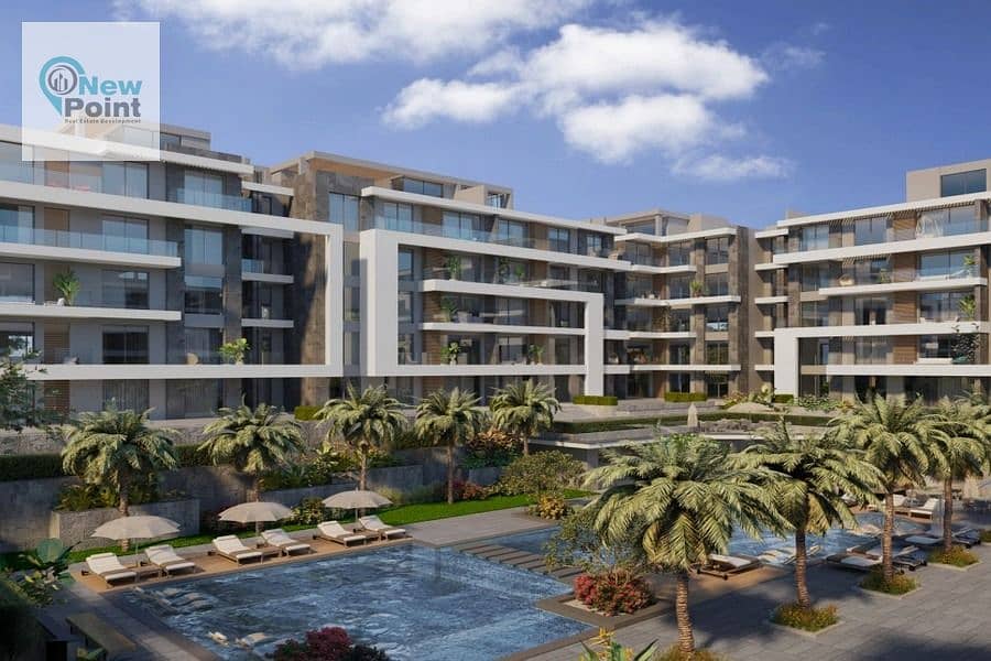 Best offer price With La Vista | The best location in El Shorouk Own a 3-bedroom apartment in El Patio Sola Compound 7