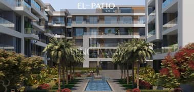 Ground floor apartment with garden for sale in Shorouk City La Vista El Patio Sola Compound with no down payment and in installments over 7 years 0