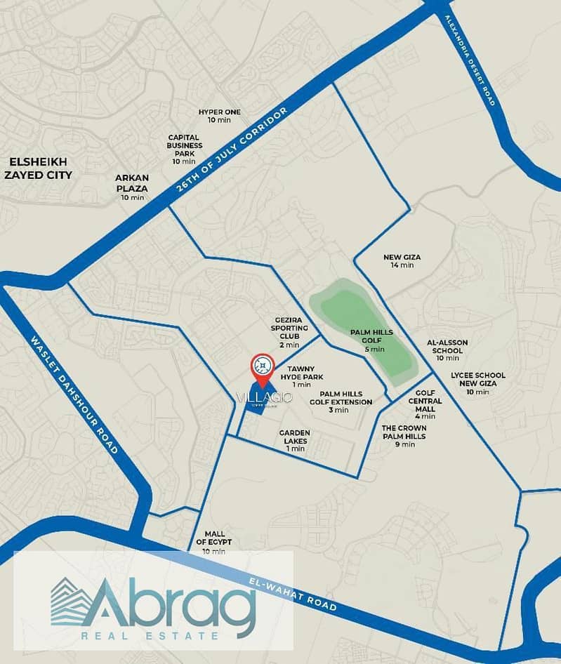 For sale, an independent villa of 310 sqm, at the price of a VILLAGIO launch, next to Palm Hills October, in 10 years’ installments 2