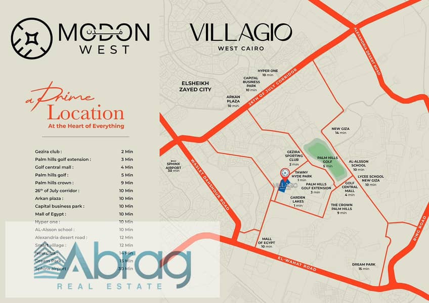 For sale, an independent villa of 310 sqm, at the price of a VILLAGIO launch, next to Palm Hills October, in 10 years’ installments 9