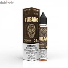 vgod cubano brown salt 25 0