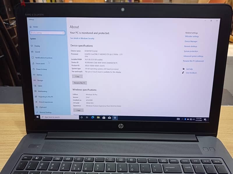 HP zbook g3 1