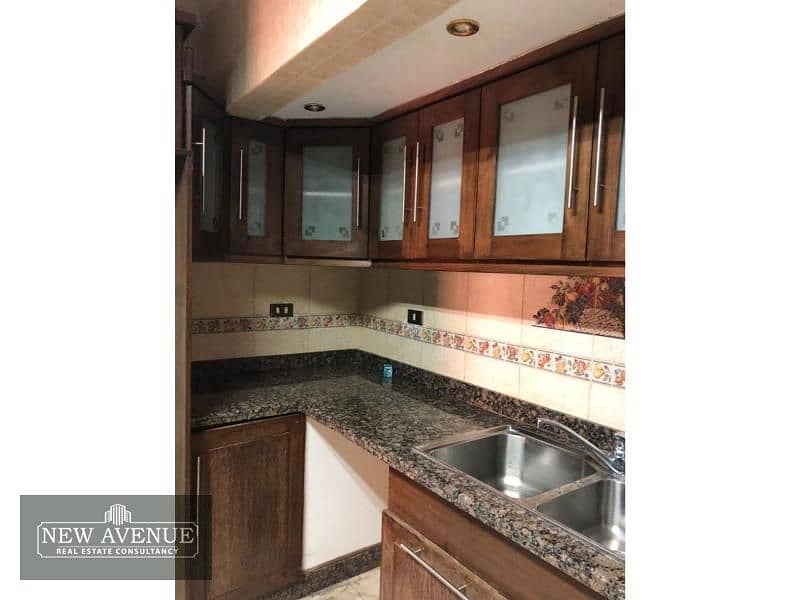 Fully finished Apartment 189 m with kitchen cabinets reception 3 pieces in Zizinia compound  New Cairo 7