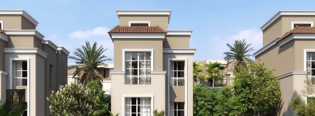 villa townhouse for sale on alamal axis directly in "The Butterfly" New Cairo 4