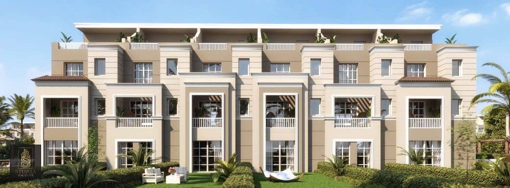 villa townhouse for sale on alamal axis directly in "The Butterfly" New Cairo 7