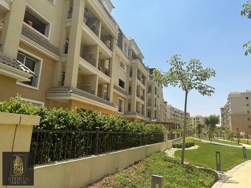 duplex+garden  for sale next to madinaty directly on suez road in compound "Sarai" New Cairo 4