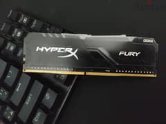 8Gb ram ddr4 3200mhz hyperx fury | Gbرامات 8