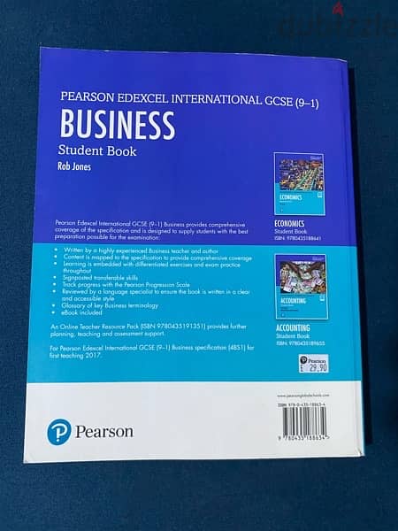 Pearson Edexcel International GCSE (9-1) Business Student Book 2