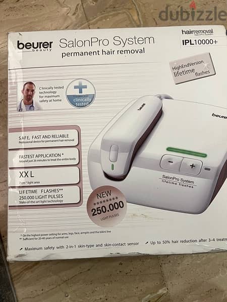 جهاز ليزر beurer  IPL10000 2