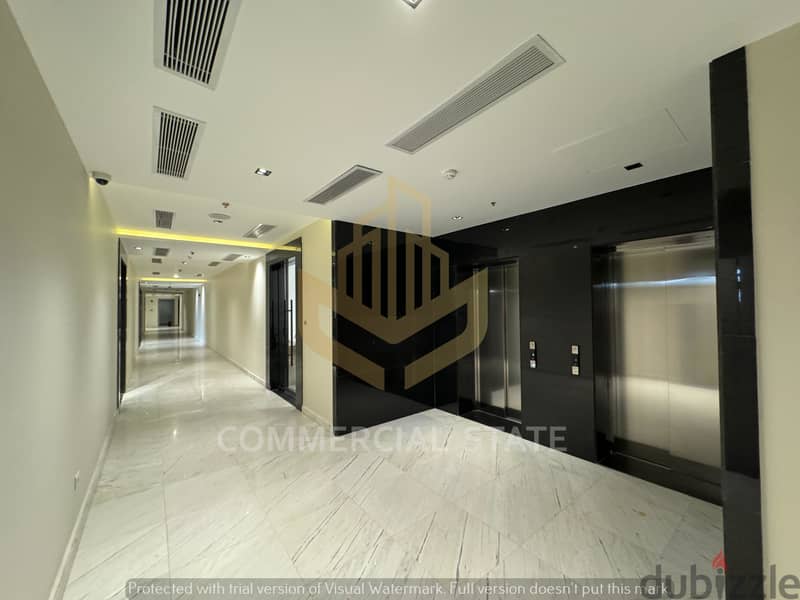 Directly on North 90 Finished Office for Rent 119m- مكتب جاهز للايجار 7