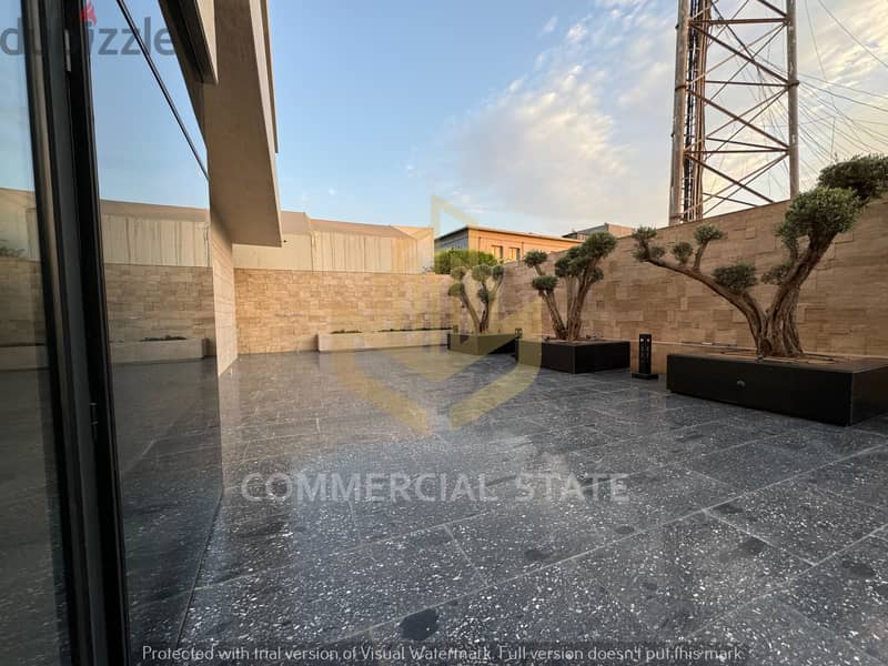 Directly on North 90 Finished Office for Rent 119m- مكتب جاهز للايجار 13