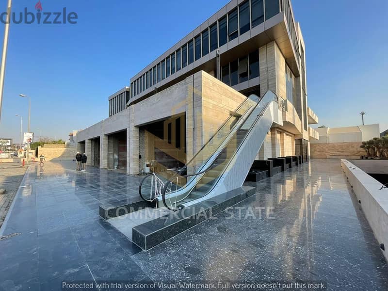 Directly on North 90 Finished Office for Rent 119m- مكتب جاهز للايجار 15