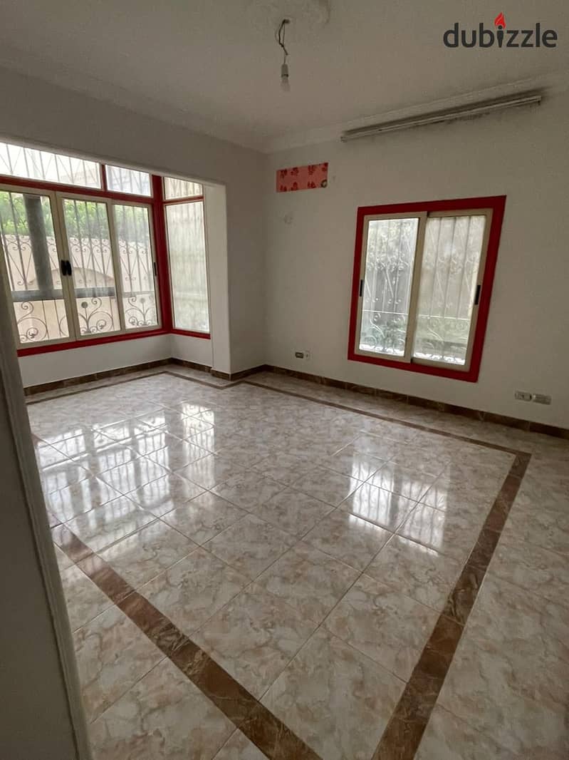 Apartment for rent with kitchen only in the First District, Fifth Settlement A minute from the 90th, the ring road and Choueifat Steps from Saudi Mar 1