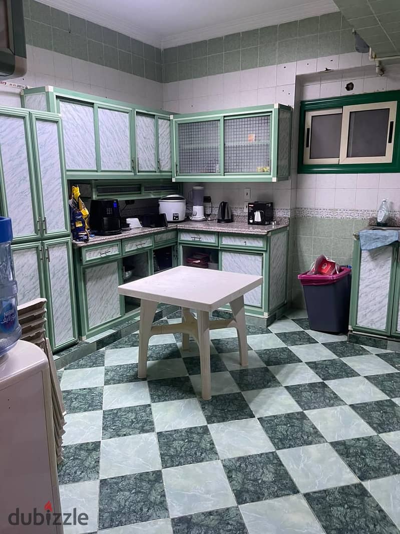 Apartment for rent with kitchen only in the First District, Fifth Settlement A minute from the 90th, the ring road and Choueifat Steps from Saudi Mar 4