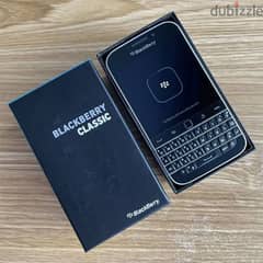 blackberry classic q20 new with full package for sale